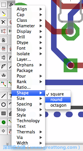 你可以在元件定位或是繪制完成之后，使用「變更/扳手（Change/wrench）」工具來改變?cè)锖茉S多多不同的性質(zhì)。